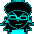 the chara pop mod asset. It's a small sprite of MZD's head with the corresponding outfit and colors.