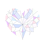 the other chara pop mod asset. It's small rendering of his corresponding lapis— a clear, 'white-colored' heart cut gem. The image was made to have slightly low opacity.