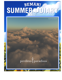 the song jacket for 'perditus paradisus'.